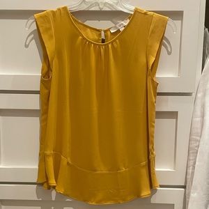 LOFT sleeveless blouse.